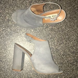 Steve Madden Leather Upper Shoes Size 9 1/2